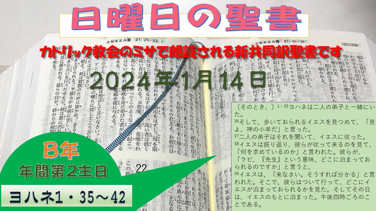 年間第2主日（B年）の聖書